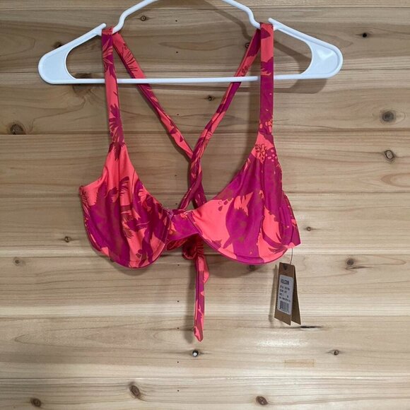 Volcom Pink And Orange Floral - Picture 1 of 5